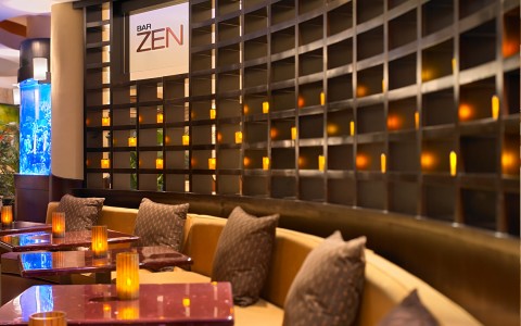 seating area in a restaurant 